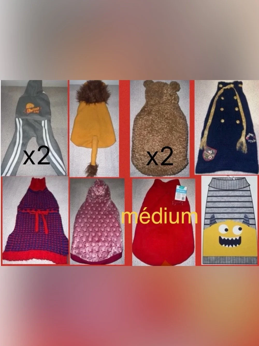 (dog medium coats lot) Kids Red Fleece Coat - Cozy Warm Jacket